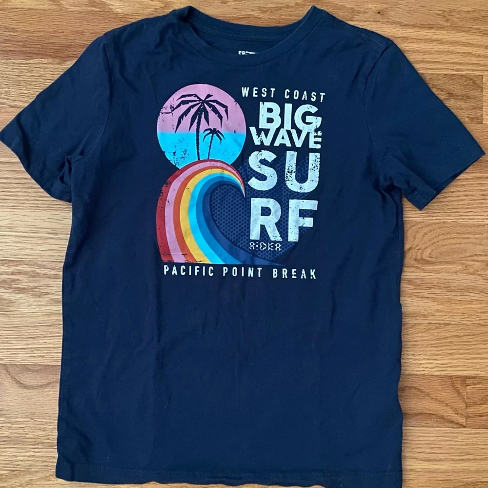 Spotted Zebra Graphic Surf Tee